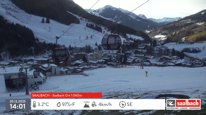 Saalbach Ort 1.060m